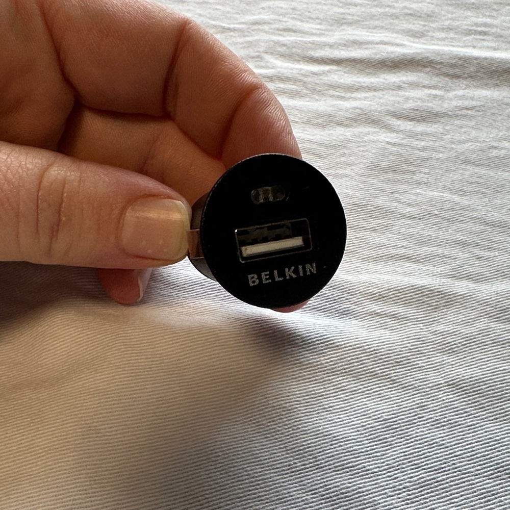Vehicle Black USB Block Charger